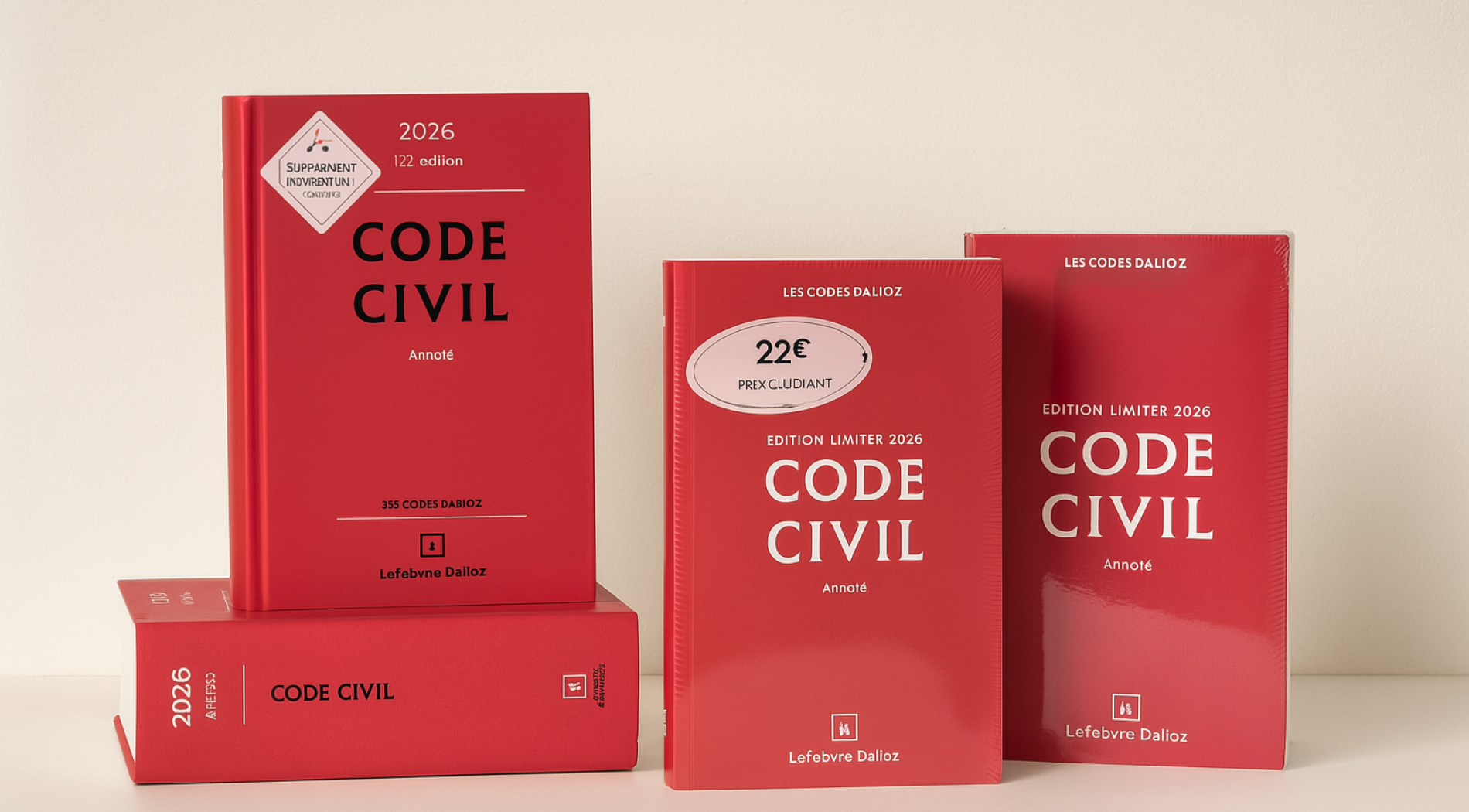 Illustration de l'article Le Code civil 2026 (édition annotée) est arrivé ! 